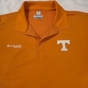 Columbia Men's Vibrant Orange Polo